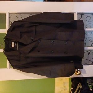 Classic Elements jacket coat rain resistant black size large